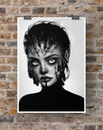 Dramatic Editorial art print, wall decor. Gallery Print.