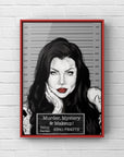 Bailey Sarian, murder mystery and make-up, Inspired ART/ gallery Print. wall art.