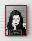 Bailey Sarian, murder mystery and make-up, Inspired ART/ gallery Print. wall art.