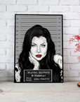 Bailey Sarian, murder mystery and make-up, Inspired ART/ gallery Print. wall art.