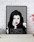 Bailey Sarian, murder mystery and make-up, Inspired ART/ gallery Print. wall art.