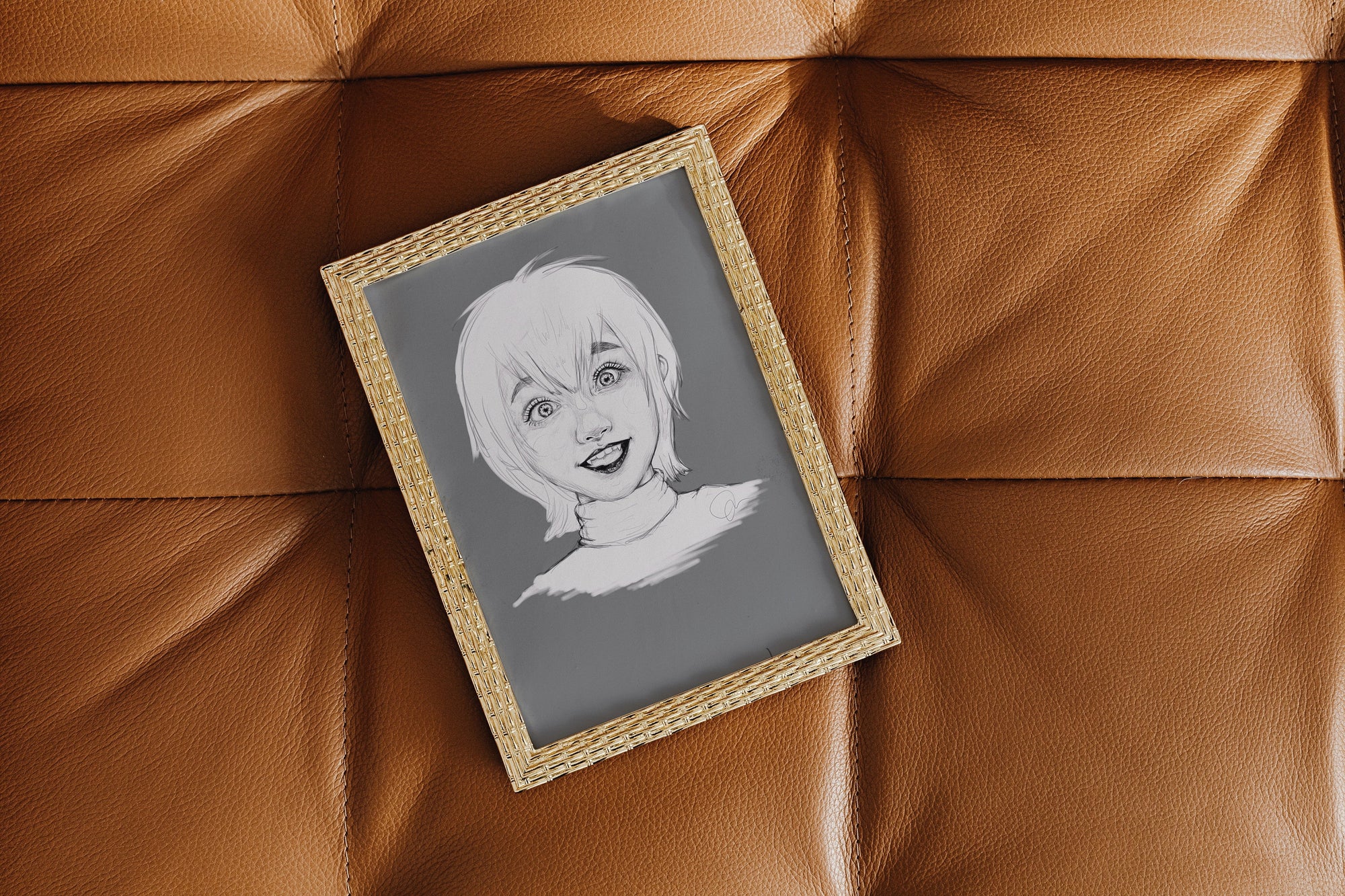 Hotel Transylvania, Mavis inspired, halloween Art/ gallery print, digital-drawn eco friendly illustration.