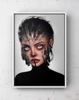 Dramatic Editorial art print, wall decor. Gallery Print.
