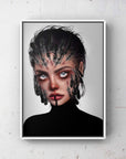 Dramatic Editorial art print, wall decor. Gallery Print.