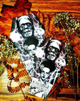 Horror| gothic| historical quotes | coffin shaped |eco-friendly | Floral | original art illustrated | Dark academia bookmarks | Witchcore