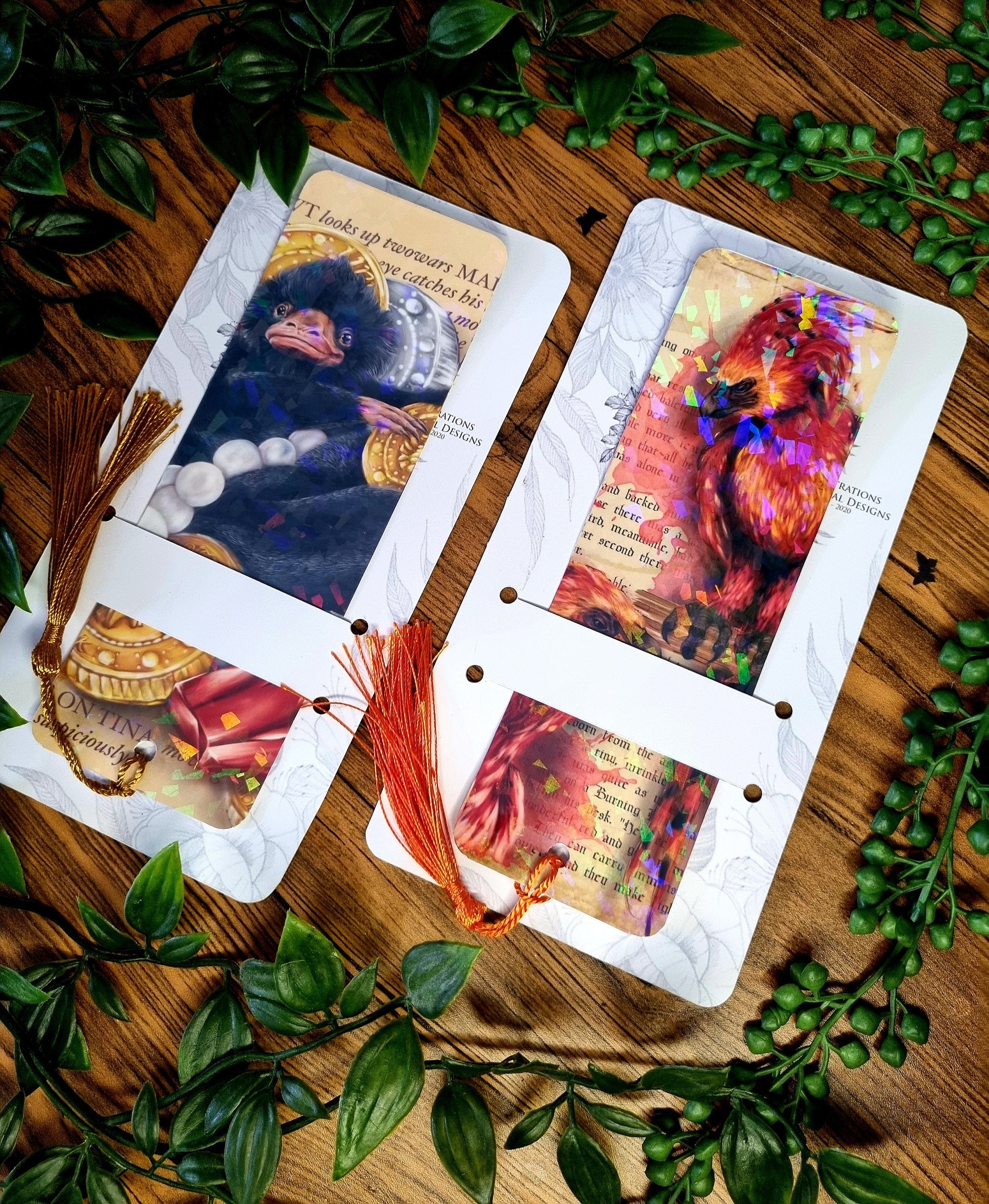 Beautiful original art illustrated Bookmark | Dark academia | Recycled | illustration | art | Gothic | Witchcore | Fantasy | eco friendly