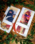 Beautiful original art illustrated Bookmark | Dark academia | Recycled | illustration | art | Gothic | Witchcore | Fantasy | eco friendly