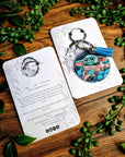 Beautiful original art illustrated handmade keyrings | keychain | geeky | Recycled | art | Gothic | Fantasy | eco friendly | illustration