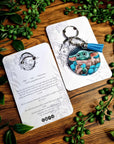 Beautiful original art illustrated handmade keyrings | keychain | geeky | Recycled | art | Gothic | Fantasy | eco friendly | illustration