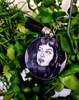 Beautiful original art illustrated handmade keyrings | keychain | geeky | Recycled | art | Gothic | Fantasy | eco friendly | illustration