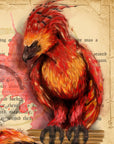 Harry Potter | Phoenix | magical creature | Dramatic | art print | illustration | Wall art | art | original | dark art | geeky | home decor