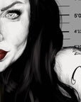 Bailey Sarian, murder mystery and make-up, Inspired ART/ gallery Print. wall art.