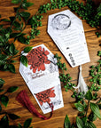 Horror| gothic| historical quotes | coffin shaped |eco-friendly | Floral | original art illustrated | Dark academia bookmarks | Witchcore