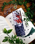 Beautiful original art illustrated Bookmark | Dark academia | Recycled | illustration | art | Gothic | Witchcore | Fantasy | eco friendly