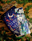 Beautiful original art illustrated Bookmark | Dark academia | Recycled | illustration | art | Gothic | Witchcore | Fantasy | eco friendly