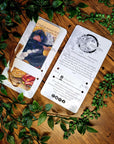 Beautiful original art illustrated Bookmark | Dark academia | Recycled | illustration | art | Gothic | Witchcore | Fantasy | eco friendly