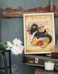 Niffler | Fantastic Beasts | beautiful digital hand-drawn | art | illustration | Wall art | original | unique | geeky | magic | home decor