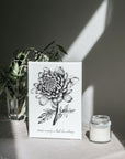 Chrysanthemum | floral | Dramatic | flower | art print | illustration | Wall art | gothic art | original | quote | dark art | home decor