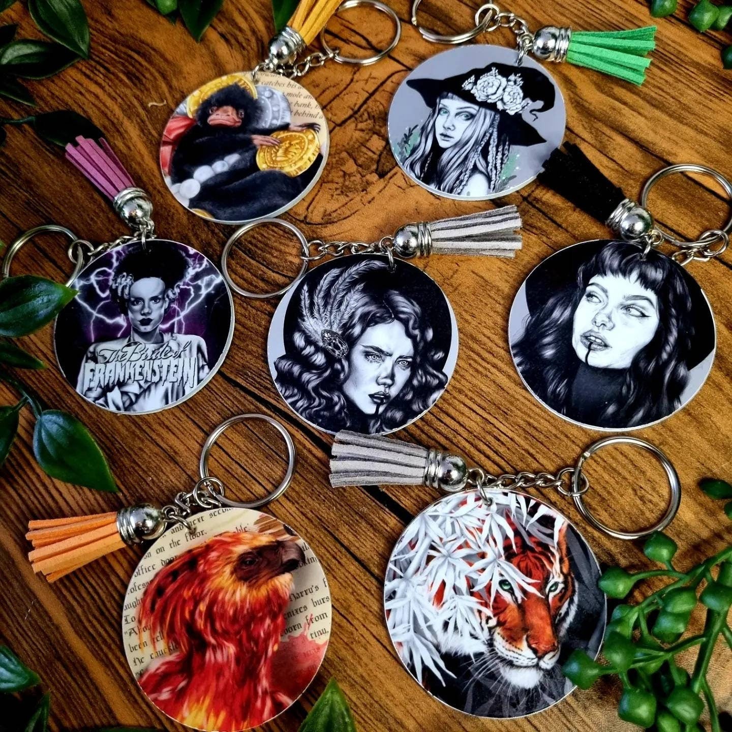 Mystery art bundle box, secret lucky dip bag. Eco-friendly original artwork . Keychain. Bookmarks. Postcards. Artprints signed by artist.