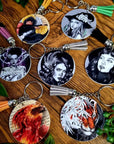 Mystery art bundle box, secret lucky dip bag. Eco-friendly original artwork . Keychain. Bookmarks. Postcards. Artprints signed by artist.