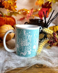 Spooky boo club, Halloween, Sad ghost, Sad ghost club, ghost, spooky, creepy cute, illustration design, ceramic mug, cup more colours.