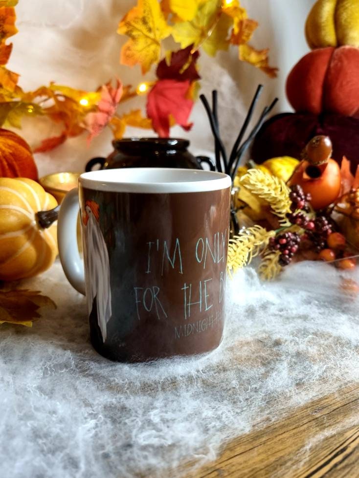 Bedsheet ghosts, ghosts, Halloween, spooky ghosts illustration art funny mugs, cup horror, punny ghost. I'm here for the boos. Ghosted.