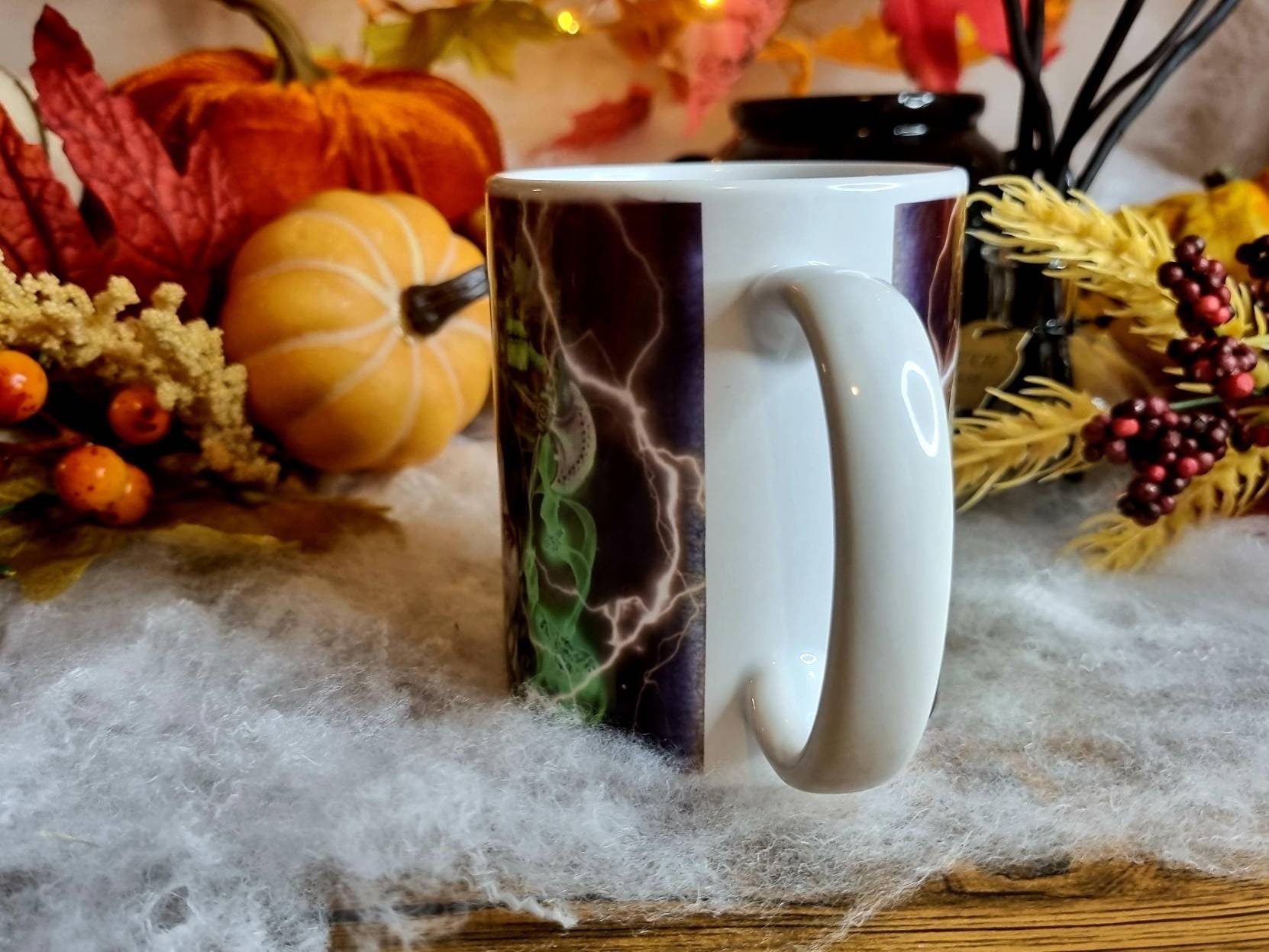 Wednesday Adams, Adams family, horror, spooky, Halloween, one of a kind illustration art design mug. Perfect gothic gift tea cup