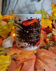W.I.T.C.H women in total control of herself, femal empowerment, female boss, serpent, snake, alt forbidden fruits, handprint unique art mug