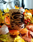 W.I.T.C.H women in total control of herself, femal empowerment, female boss, serpent, snake, alt forbidden fruits, handprint unique art mug