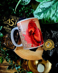 Harry Potter Phoenix magical creature functional art sublimation illustration mug with bright and bold colours perfect gift and home decor