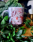 Beautiful bright bold Bengal tiger art illustration functional art mug with bright bold colours and detail perfect gift & home decor art mug