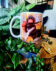 Niffler Fantastic beasts unique design functional art sublimation illustration mug with bright and bold colours perfect gift and home decor