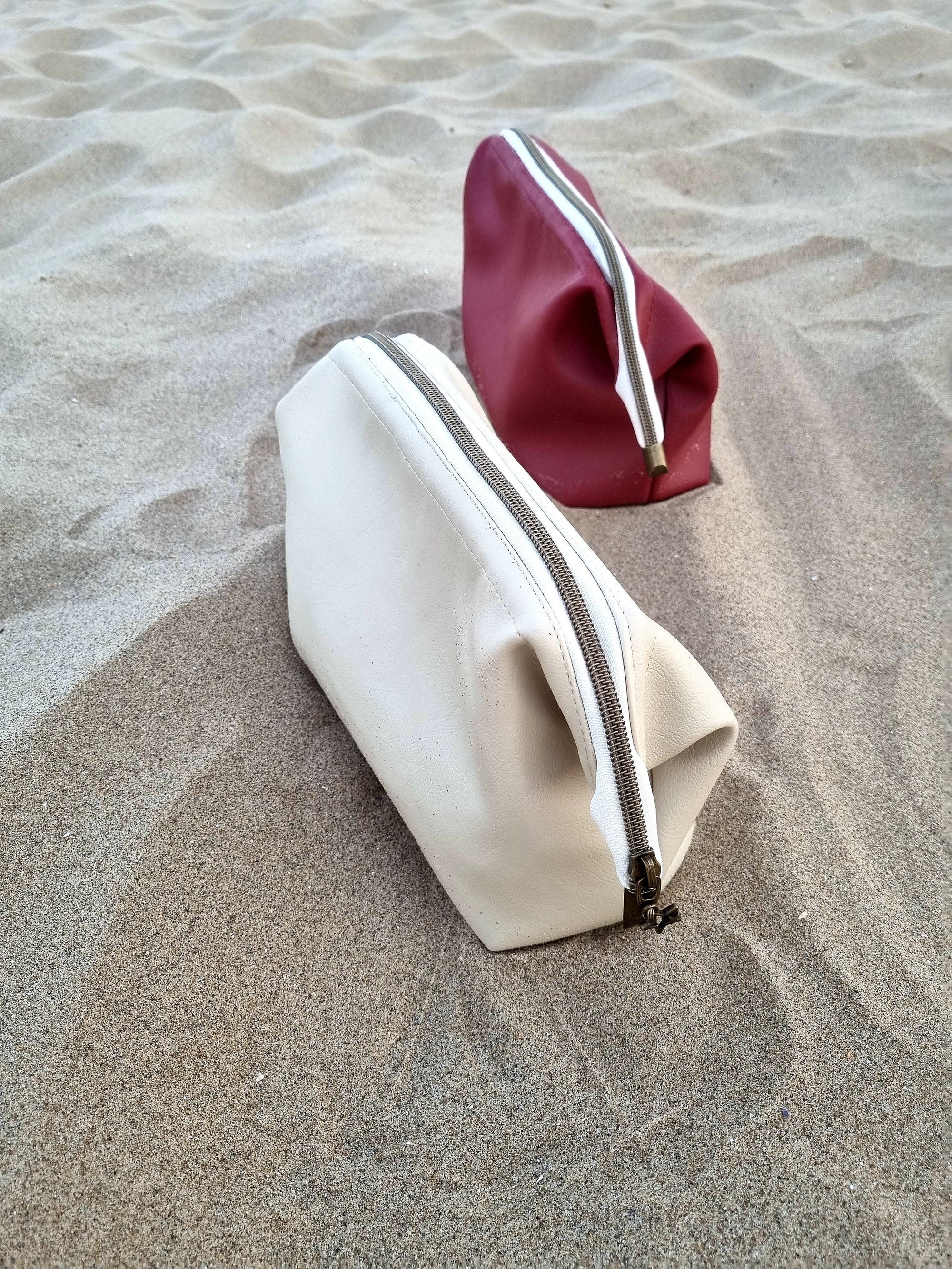 Luxurious vegan leather hand made starwars the rebel alliance stylish water resistant toiletry bag retreat bag in two colours hand finished