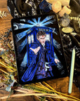 Doctor who 60th anniversary inspired hand drawn wall art art print illustration poster 14th doctor tardis David tennant galaffray artwork