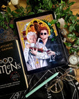 Good omens inspired Crowley and Aziraphale good omens 2 unique art illustration poster fan art wall art decor movie poster design