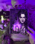 Dark fantasy witch The Salem Matriarch: Gothic Witch Fine Art Print art print | illustration | graphic art | original hand drawn | poster