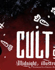 Cult of the lambs inspired the buns sticker pack featuring main and side character stickers logo stickers and game inspired accessories