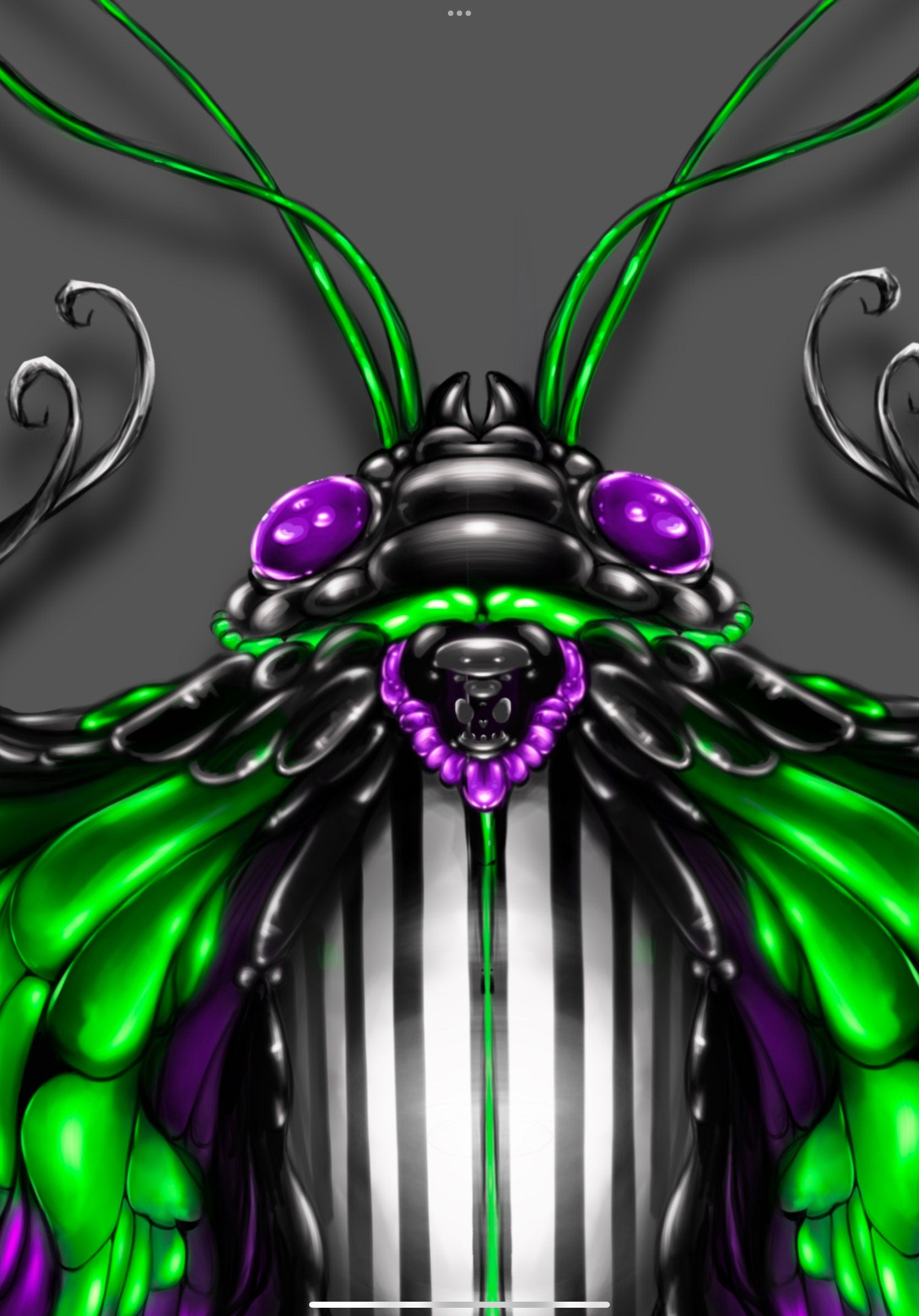 Beetle juice | bug | beetlejuice | art print | insect illustration | gothic wall art | art | original | dark art | Halloween | beetle art