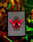 The Bio-Exorcist Beetle: Striking Gothic Insect Art Print bug | art prints | insect illustration | gothic wall art | art | or