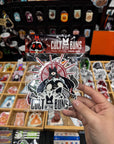 Cult of the lambs inspired the buns sticker pack featuring main and side character stickers logo stickers and game inspired accessories