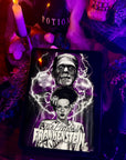 Bride of Frankenstein, horror, Halloween, spooky, gothic, eco friendly art illustration gallery print