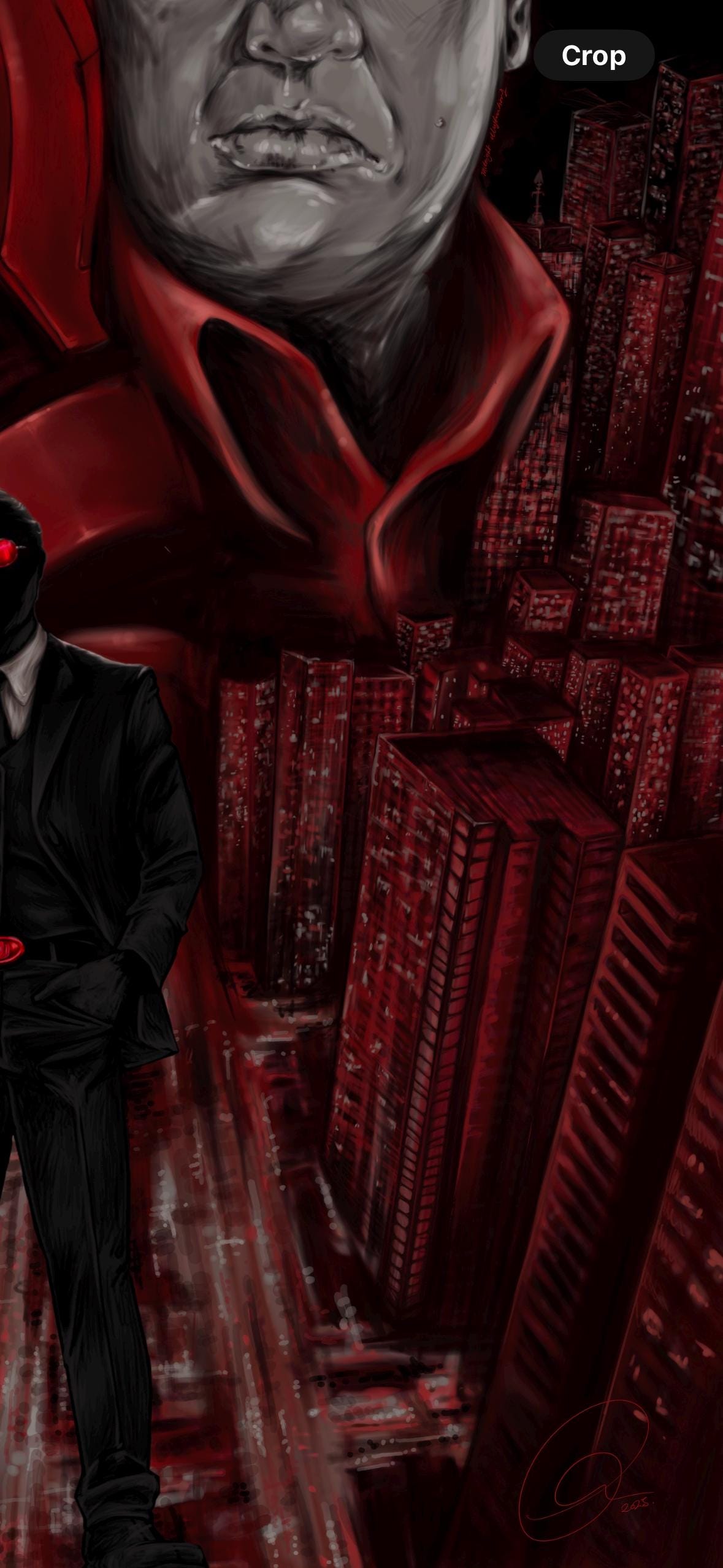 Daredevil | movie poster | fan art | marvel | art print | illustration | comic book | art | original | dark art | geeky | home decor