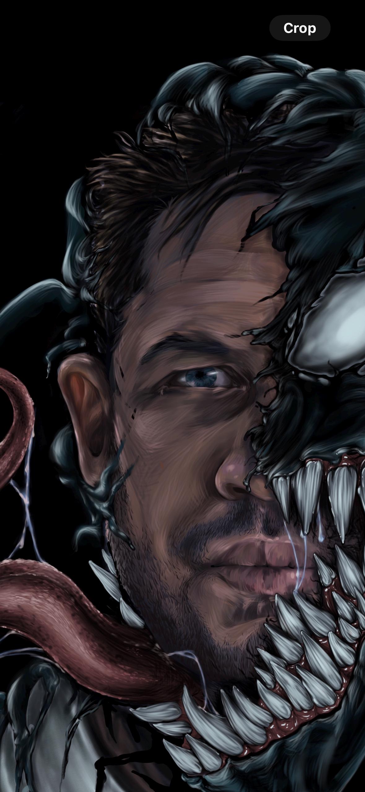 Venom | venom and Eddie | fan art | marvel | art print | illustration | comic book | art | original | dark art | symbiote | home decor