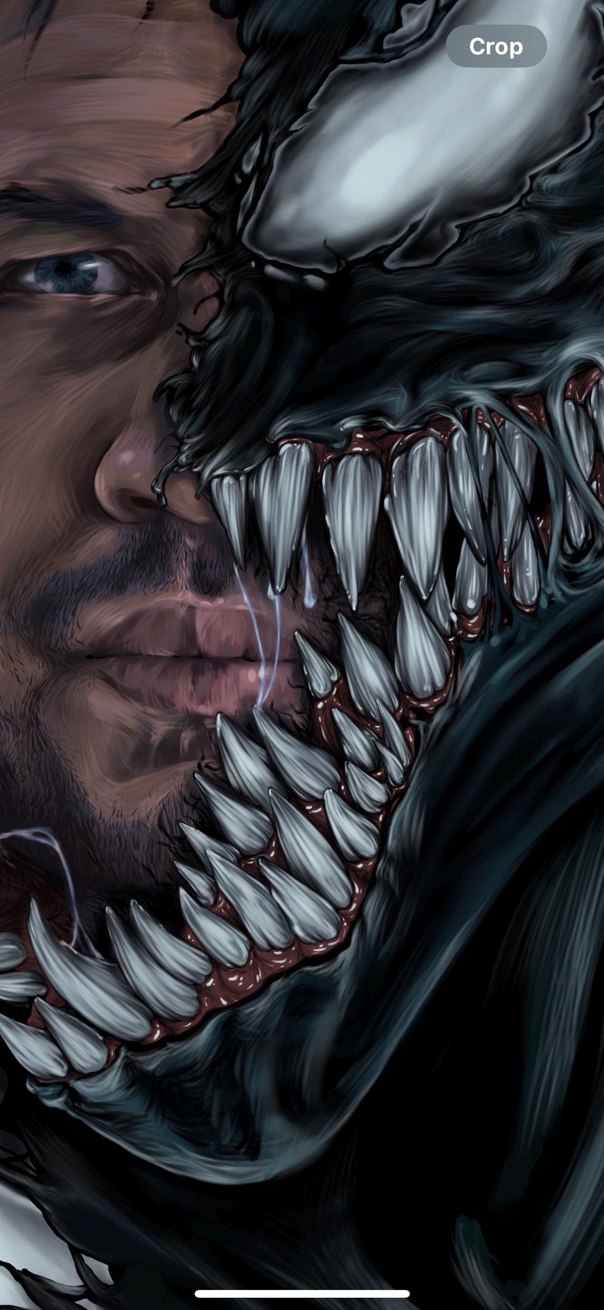 Venom | venom and Eddie | fan art | marvel | art print | illustration | comic book | art | original | dark art | symbiote | home decor