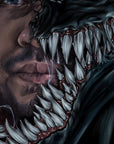 Venom | venom and Eddie | fan art | marvel | art print | illustration | comic book | art | original | dark art | symbiote | home decor