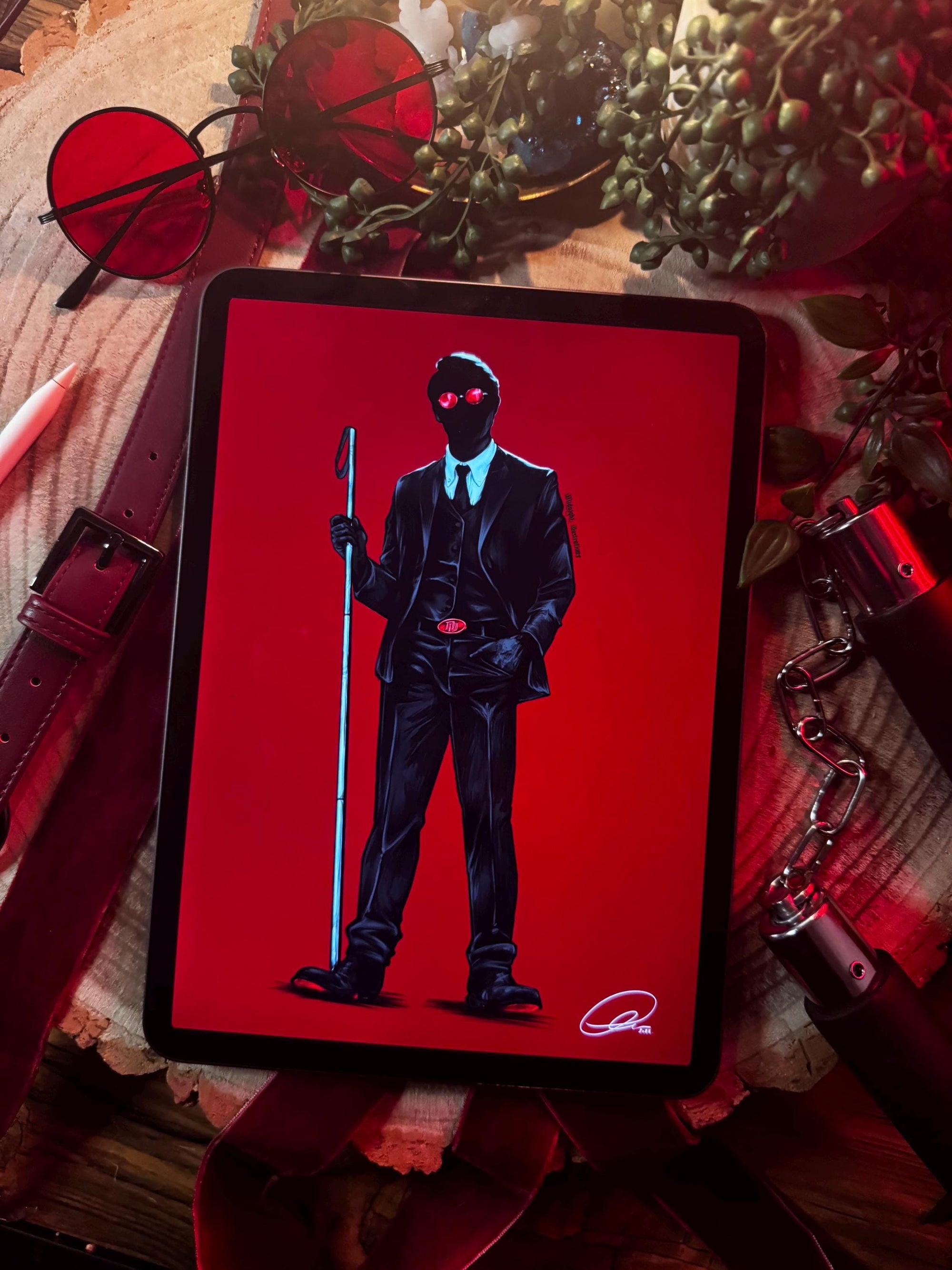 Daredevil | Matt Murdock | fan art | marvel | art print | illustration | comic book | art | original | dark art | character concept