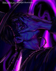 original kpop illustration poster graphic art male demon art print poster.