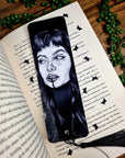 Beautiful original art illustrated Bookmark | Dark academia | Recycled | illustration | art | Gothic | Witchcore | Fantasy | eco friendly