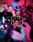 Cult of the buns sticker pack featuring main and side character stickers logo stickers and game inspired accessories