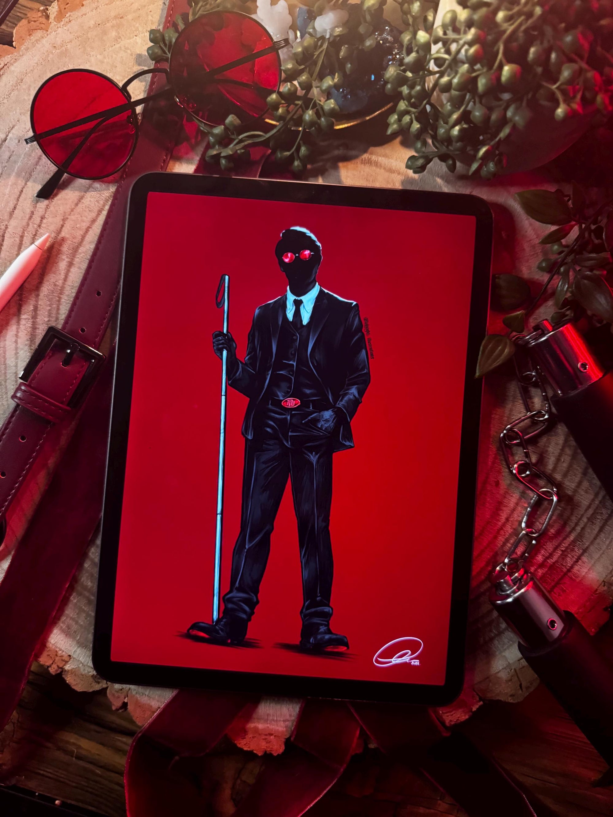 Daredevil | Matt Murdock | fan art | marvel | art print | illustration | comic book | art | original | dark art | character concept